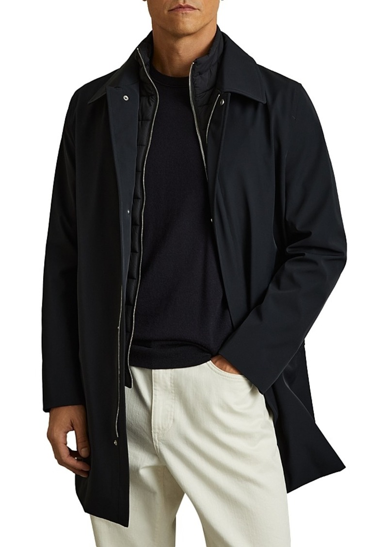 Reiss Logan Hybrid Overcoat