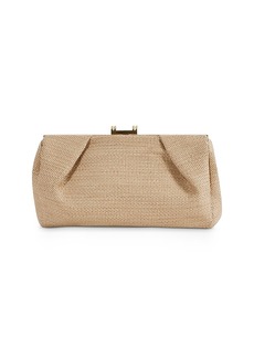 Reiss Madison Woven Frame Clutch