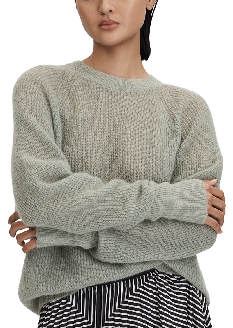 Reiss Mae Crewneck Oversized Sweater