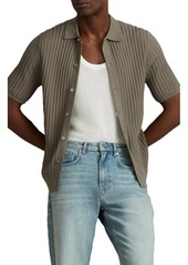 Reiss Murray Short Sleeve Cardigan