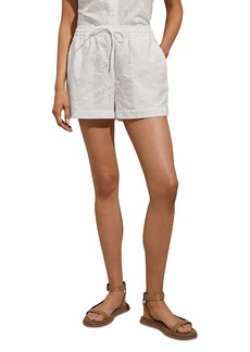 Reiss Nia Embroidered Shorts