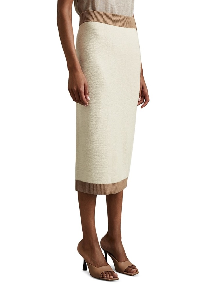 Reiss Nia Knitted Pencil Skirt