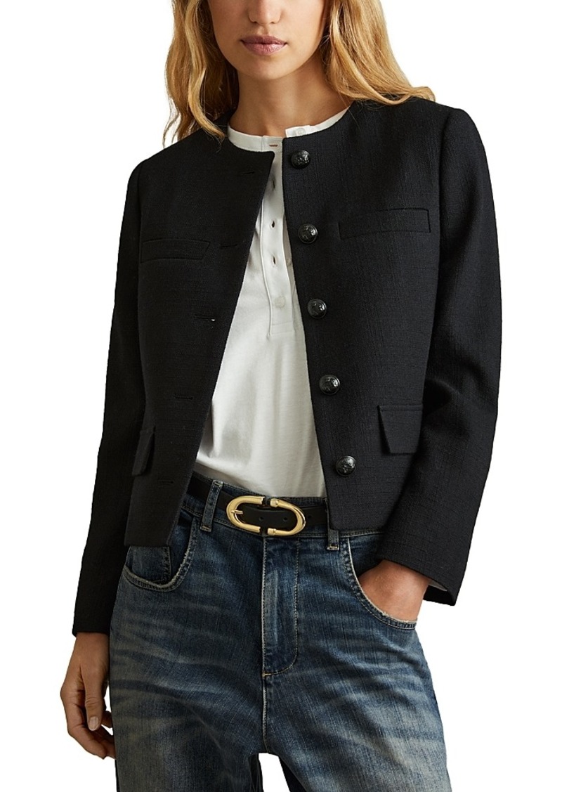 Reiss Nola Cropped Jacket