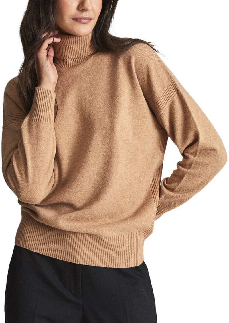 Reiss Nova Knitted Roll Neck Wool-Blend Sweater