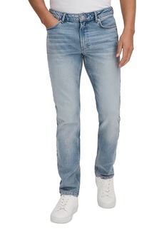 Reiss Ordu-Washed Slim Fit Jeans in Light Blue
