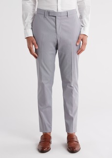Reiss Pause Microcheck Pants in Soft Blue at Nordstrom Rack
