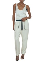 Reiss Pearl Tapered Drawstring Pants