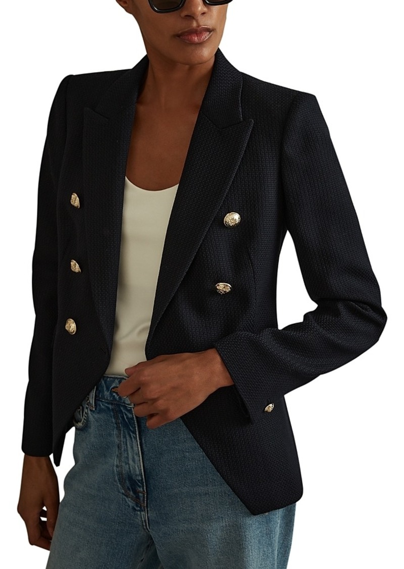 Reiss Petite Tally Double Breasted Jacket