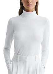 Reiss Phoebe Jersey Rollneck Top