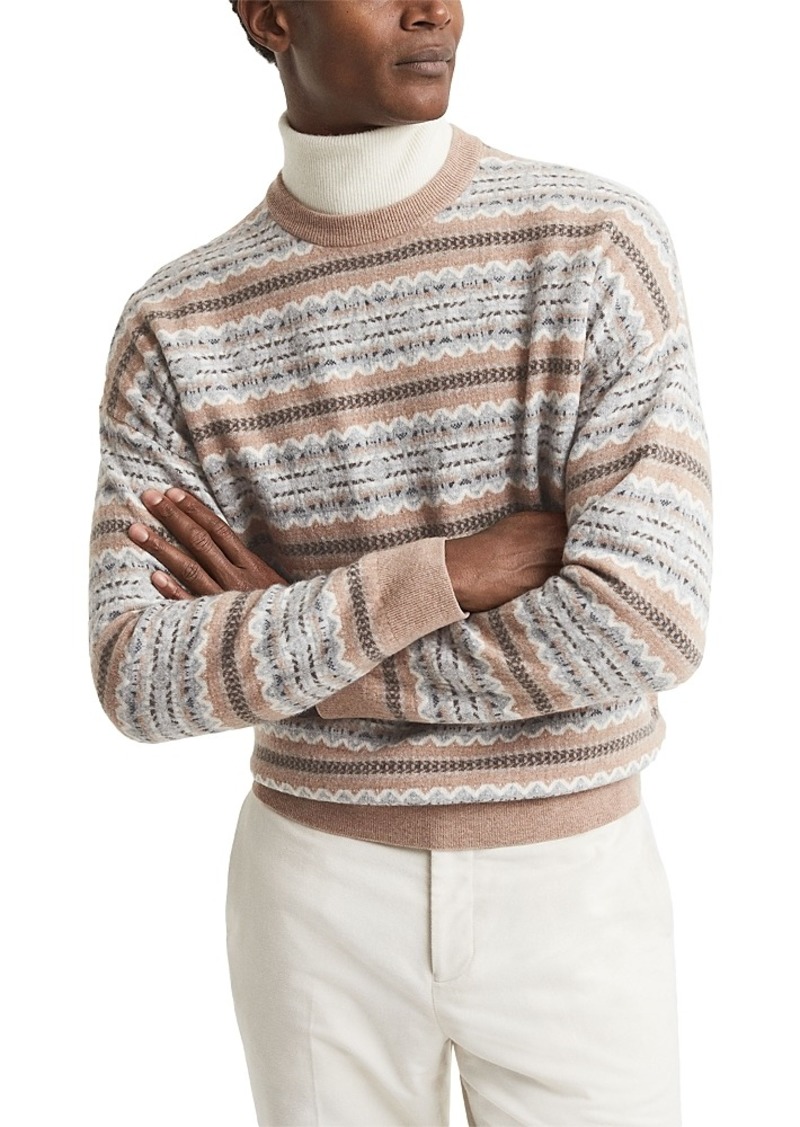 Reiss Plato Wool Regular Fit Crewneck Sweater