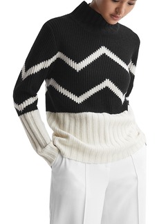 Reiss Riley Patterned Sweater