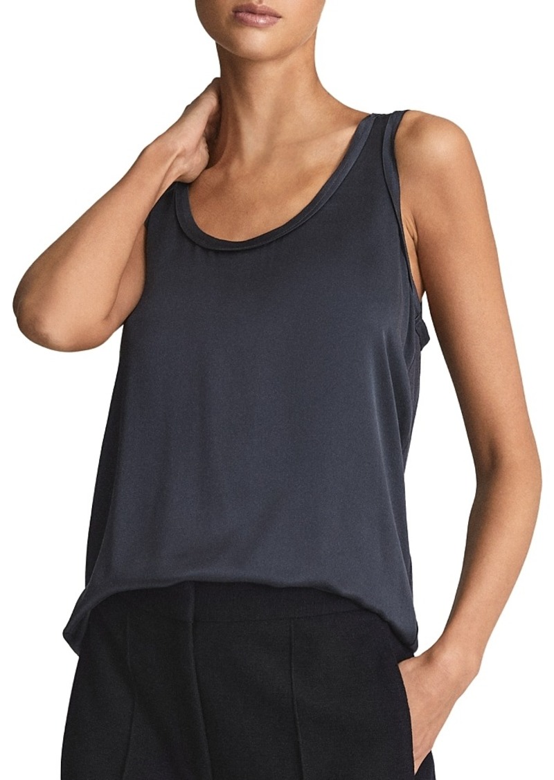 Reiss Riley Scoop Neck Tank Top