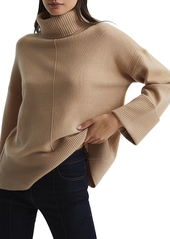 Reiss Sarah Wool & Cashmere Turtleneck Sweater