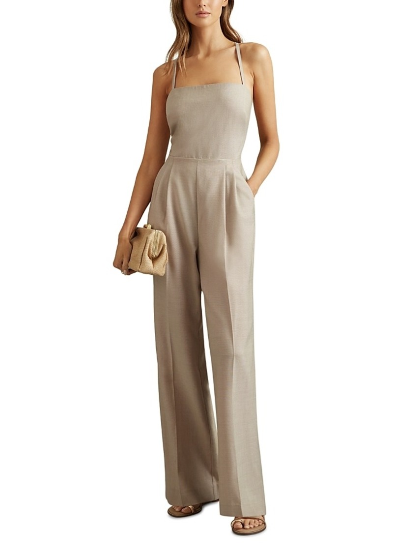 Reiss Sarai Open Back Jumpsuit