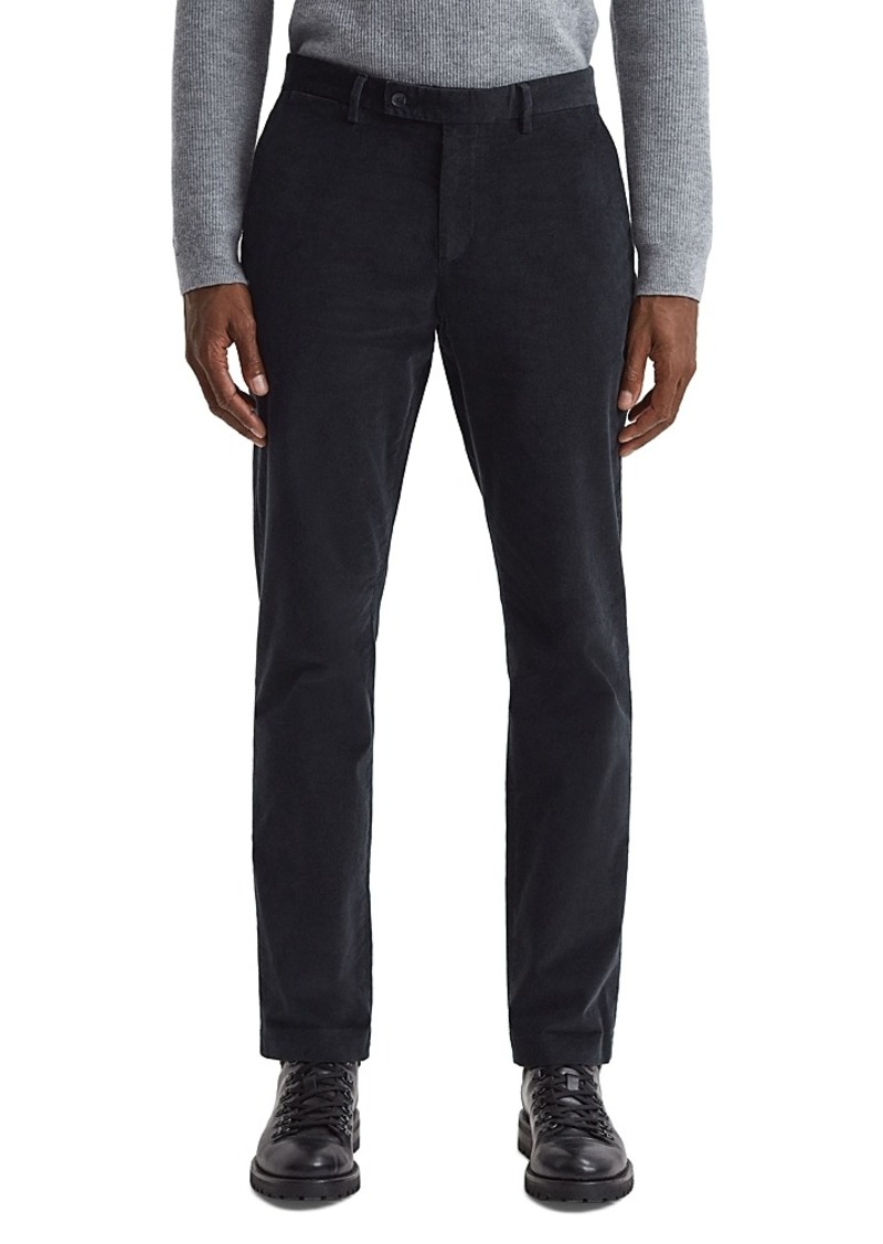 Reiss Strike Slim Fit Brushed Cotton Trousers