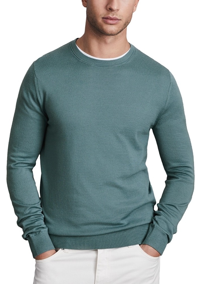 Reiss Wessex Slim Fit Long Sleeve Crewneck Wool Sweater
