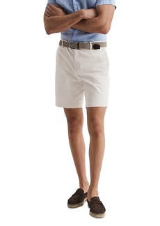 Reiss Wicket Cotton Blend Modern Fit Chino Shorts