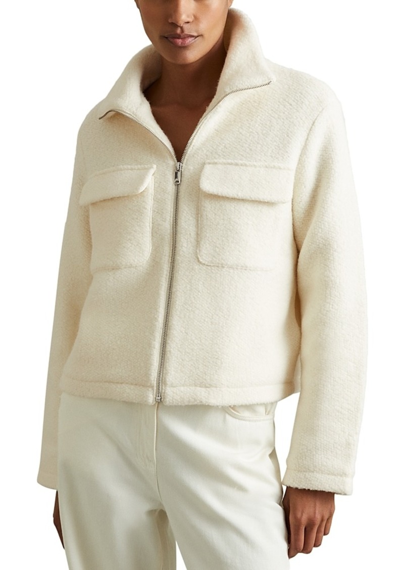 Reiss x Les 100 Ciels Lola Knitted Jacket