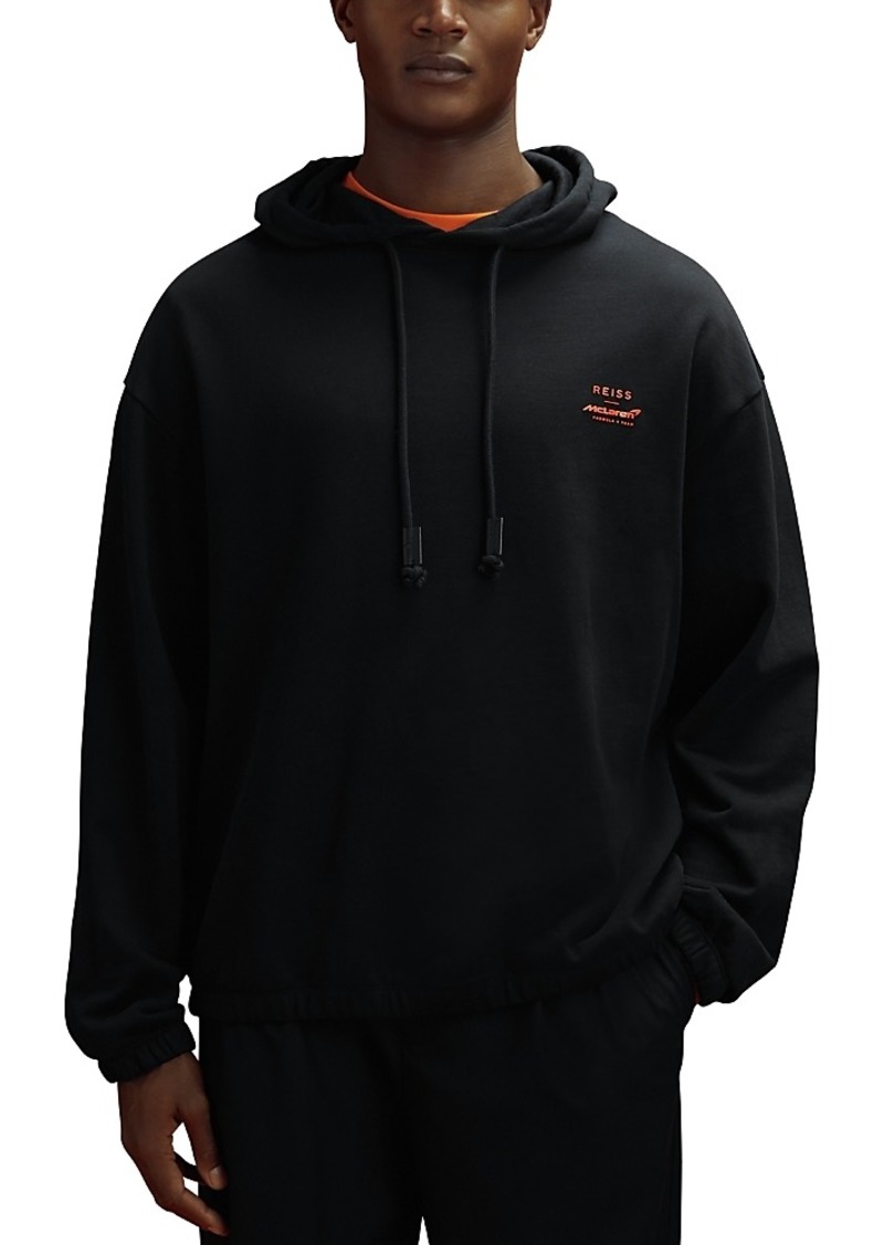 Reiss x McLaren F1 Team Jools Oversized Graphic Hoodie