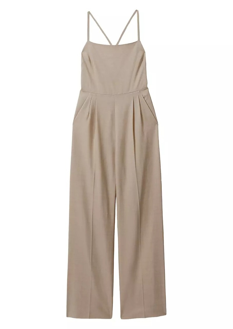 Reiss Sarai Wool Jumpsuit