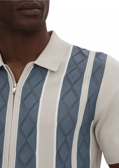 Reiss Selwood Knit Full-Zip Shirt