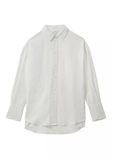 Reiss Sian Linen-Blend Shirt
