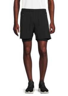 Reiss Stephen Double Layer Running Shorts