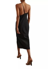 Reiss Suri Asymmetric Midi-Dress