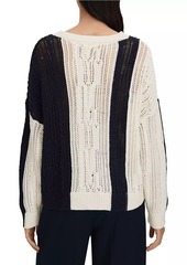 Reiss Terry Cable-Knit Sweater