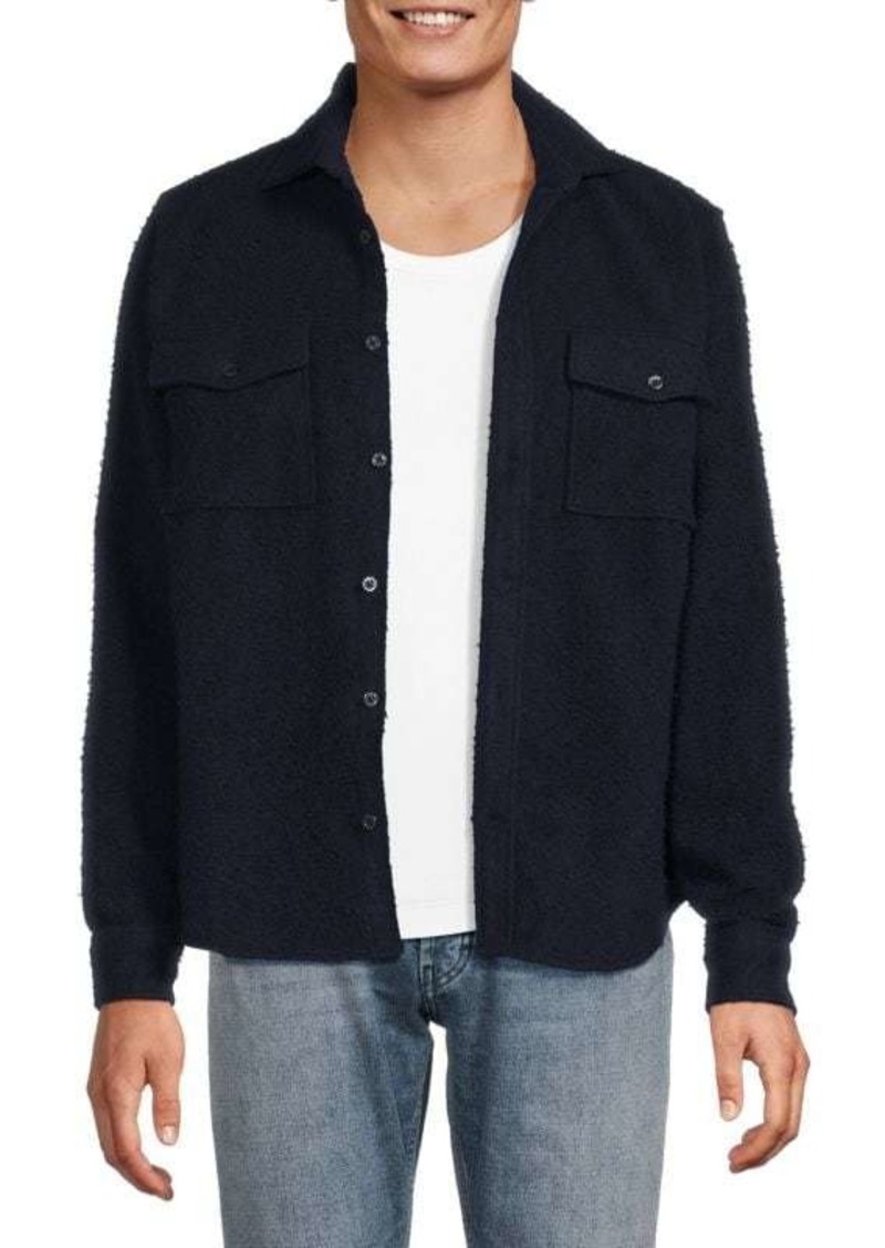 Reiss Textured Overshirt