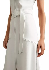 Reiss Thora Belted Midi-Dress