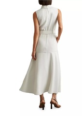 Reiss Thora Belted Midi-Dress