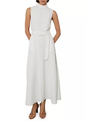 Reiss Thora Belted Midi-Dress