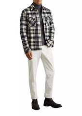 Reiss Wade Plaid Shirt Jacket