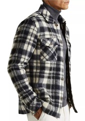 Reiss Wade Plaid Shirt Jacket