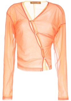 Rejina Pyo asymmetric button-fastening blouse