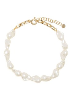Rejina Pyo Chain Choker pearl-embellished necklace