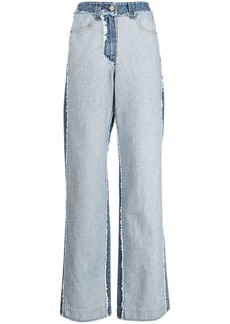Rejina Pyo Cora panelled wide-leg jeans