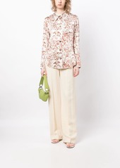 Rejina Pyo Kora printed silk-blend blouse