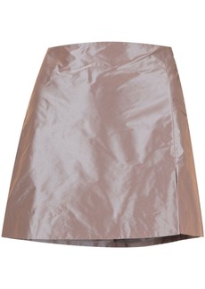Rejina Pyo iridescent-effect mini skirt