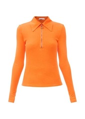 Rejina Pyo - Jasmine Point-collar Tencel Top - Womens - Orange