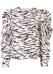 Rejina Pyo Roberta animal-print blouse