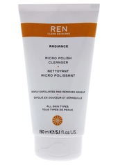Radiance Micro Polish Cleanser by REN for Unisex - 5.1 oz Cleanser