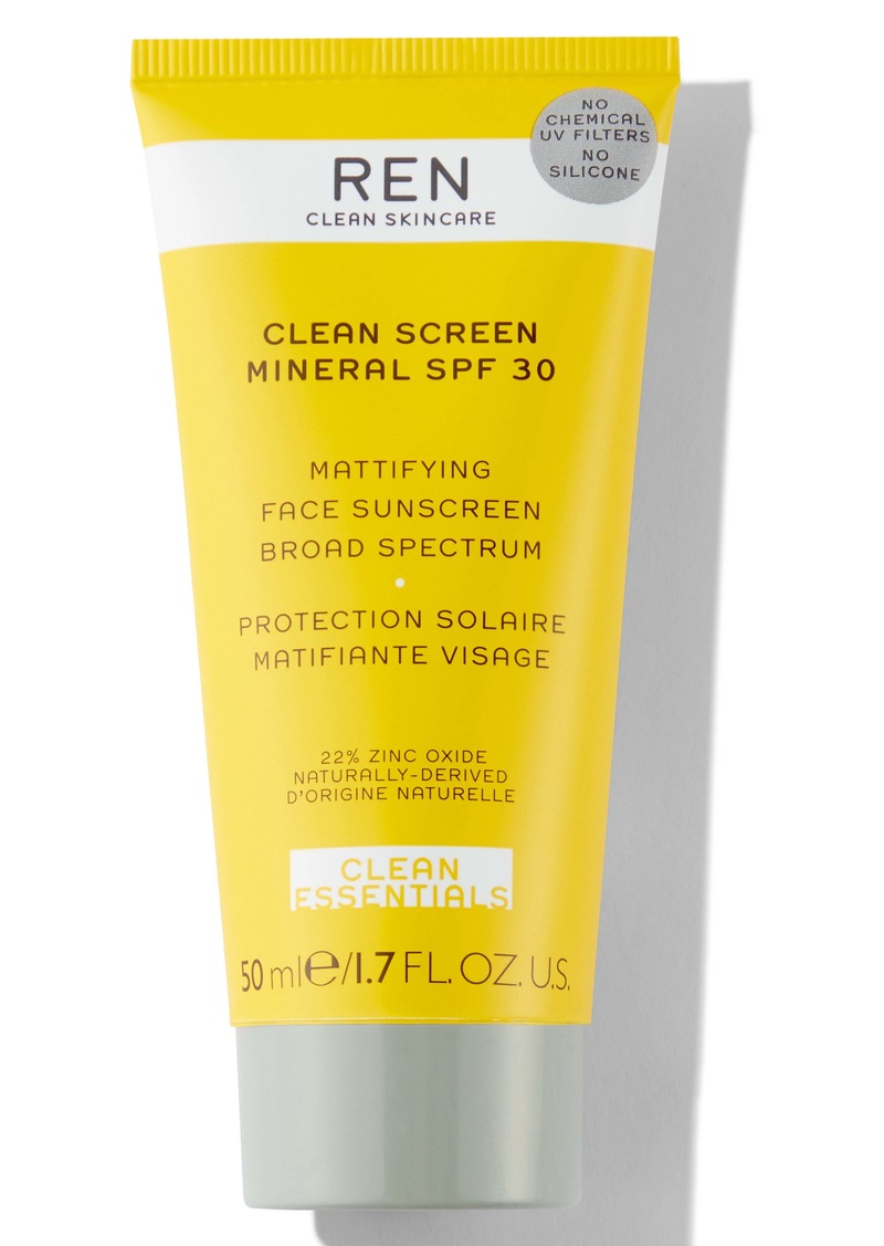 REN Clean Skincare Clean Screen Mineral SPF 30 Sunscreen