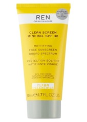 REN Clean Skincare Clean Screen Mineral SPF 30 Sunscreen at Nordstrom