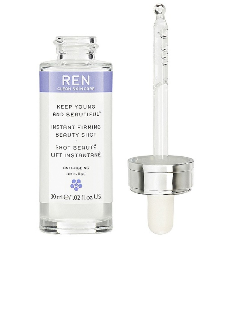 REN Clean Skincare Keep Young and Beautiful Instant Firming Beauty Shot.