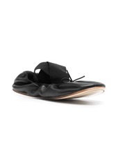 Repetto Gianna leather ballerina shoes