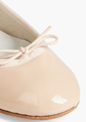 Repetto - Camille patent-leather ballet flats - Orange - EU 36