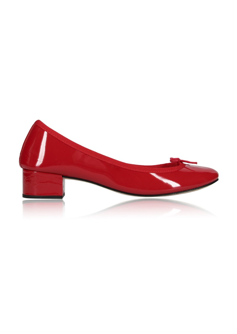 repetto - Camille Patent Leather Ballet Pumps - Red - FR 40 - Moda Operandi