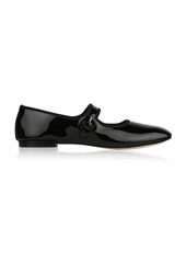 repetto - Georgia Patent Leather Mary Jane Flats - Black - FR 40 - Moda Operandi